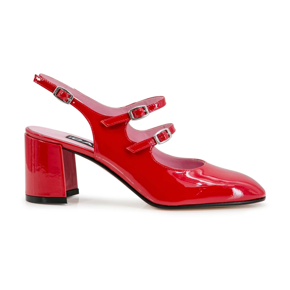 Carel Rode lakleren pumps Red Dames