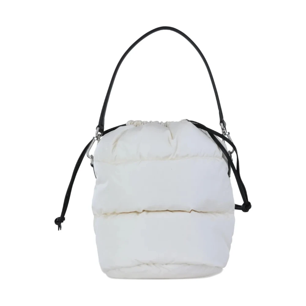 Moncler White Caradoc Bucket Bag - Male - Bucket Bags - One Size - Bags