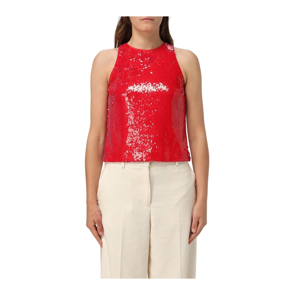 Tops > Sleeveless Tops - - Msgm - Modalova