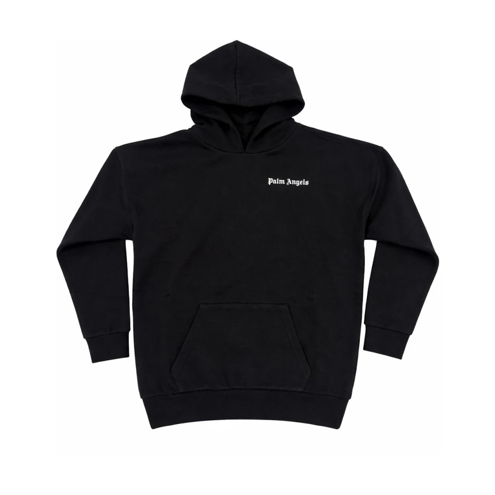 Palm Angels Boys Black Kids Sweatshirts, 12 Y, Cotton Sweatshirt