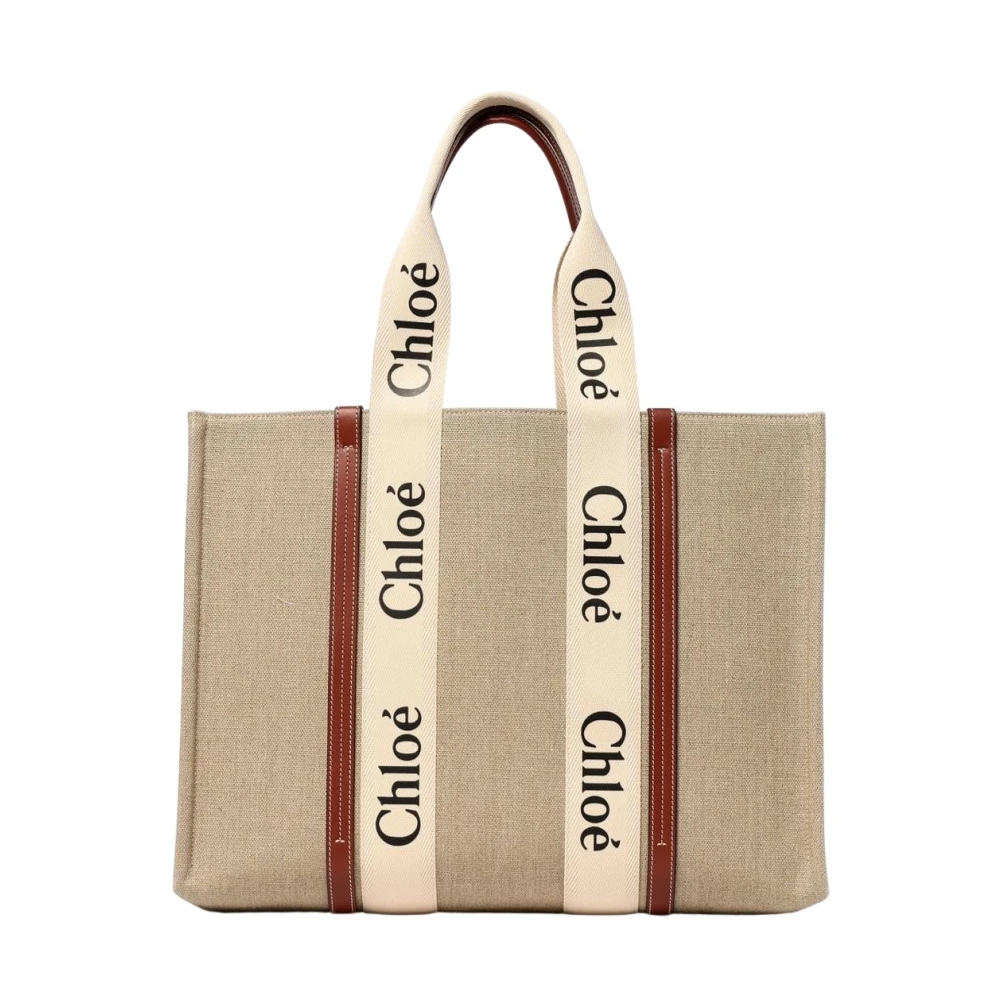 Chloé - Bags > Tote Bags - Beige - Chloé - Modalova
