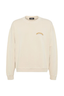 sweat-beige-coupe-large-col-rond