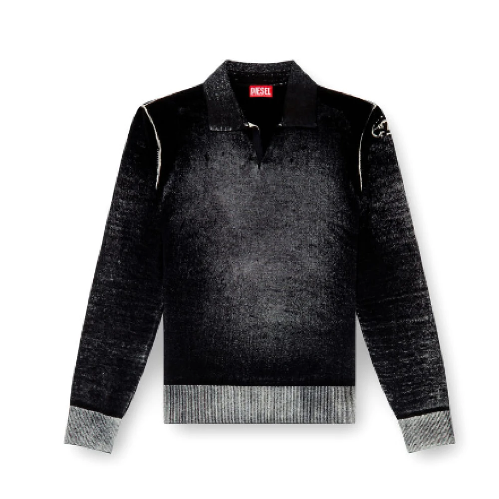 Knitwear > V-neck Knitwear - - Diesel - Modalova
