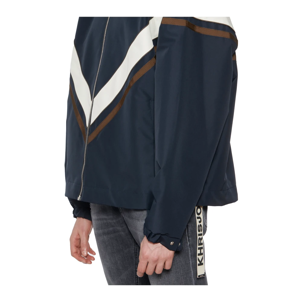 Khrisjoy Capuchon Windjack Blue Heren