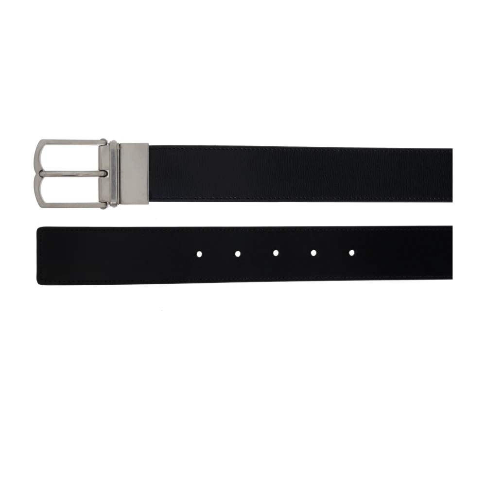 Bally Dubbelzijdige Riem Black Heren