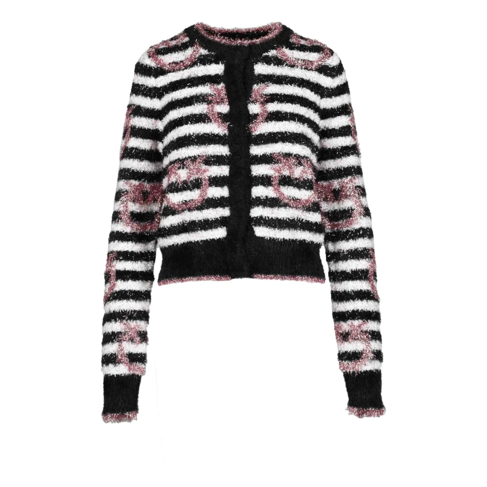 Pinko Stijlvolle Cardigan in Polyamide Multicolor Dames