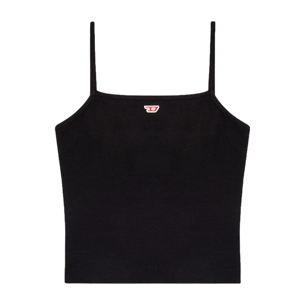 Diesel Damen Schwarz Oberteile, K, Lgröße: