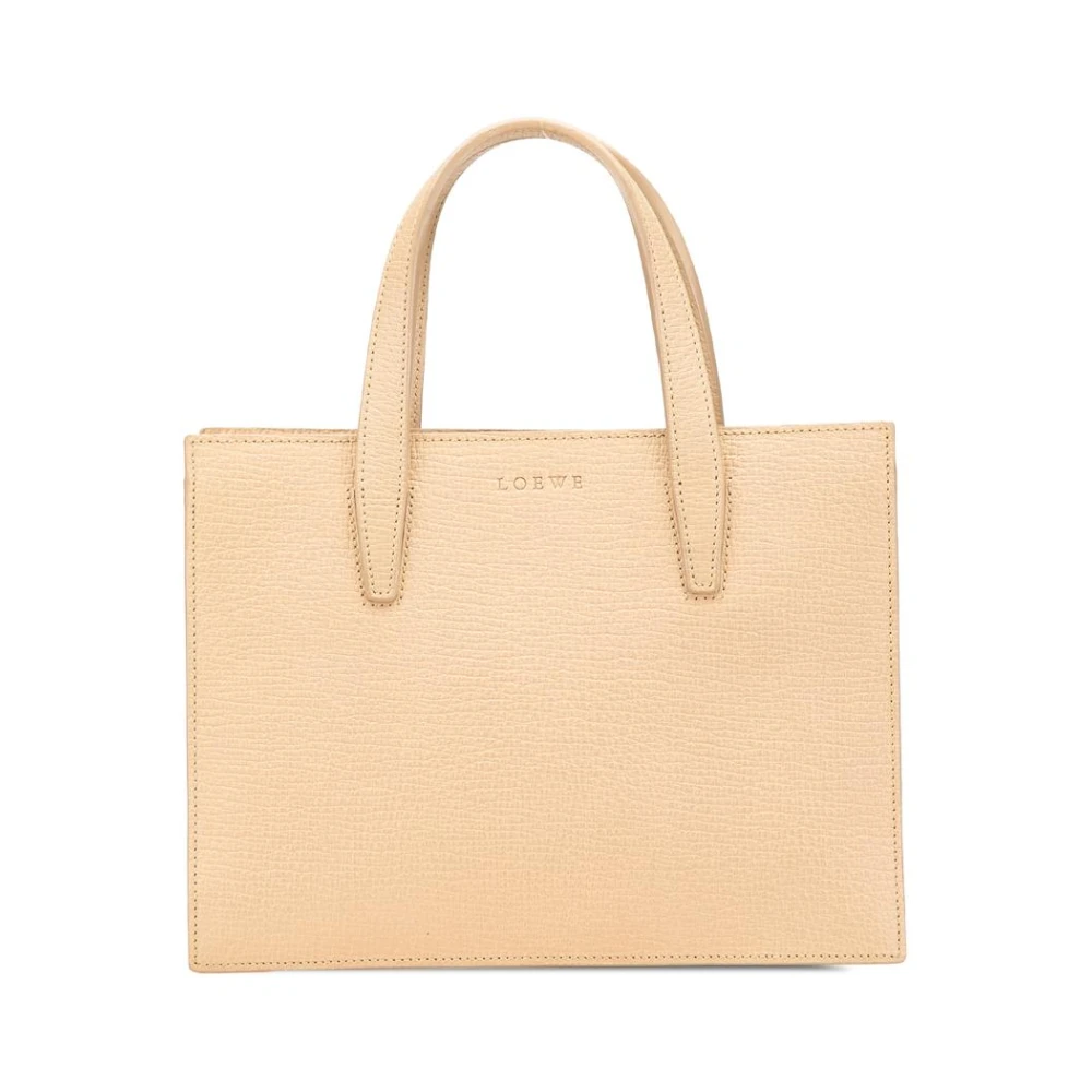 Loewe Pre-Owned Women's Brown Pre-Owned Leather Tote Bag