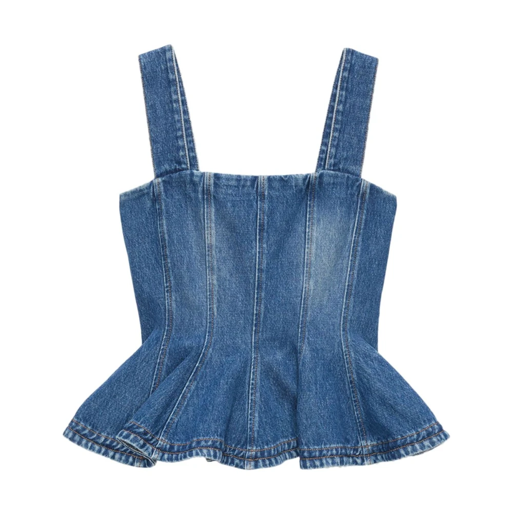 Tops > Sleeveless Tops - - Msgm - Modalova