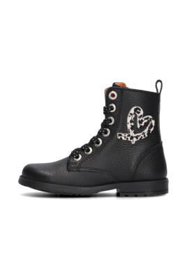 meisjes-veterboots-met-ponyhair-hart