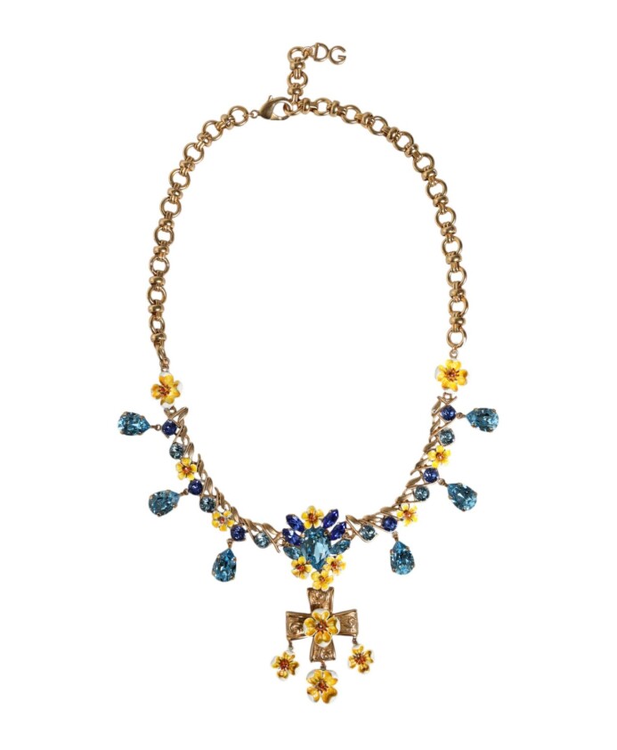 crystal-cross-pendant-chain-necklace