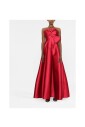robe-rouge-sans-bretelles-avec