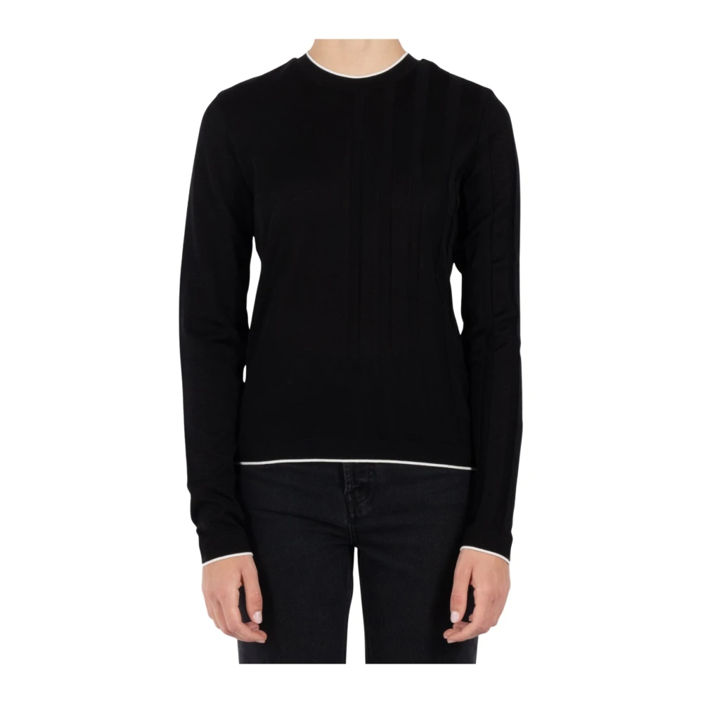 Jacquemus Svart Stickad Tröja Black, Dam