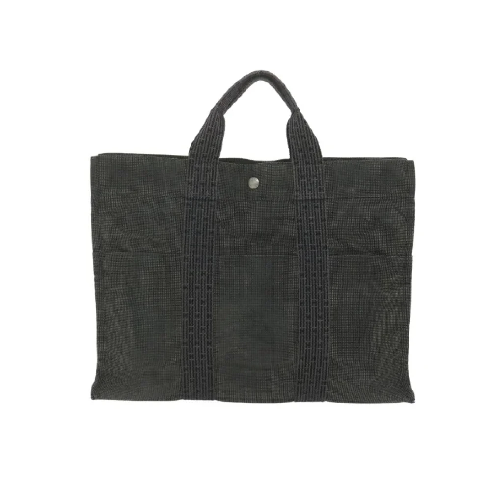 Hermès Vintage Pre-owned Cotton totes Gray Dames