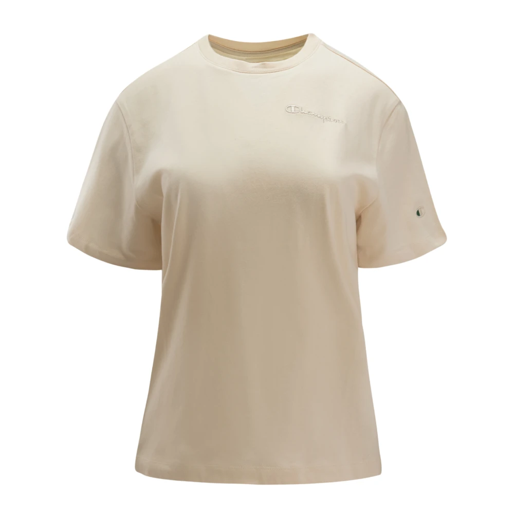 Champion Dames T-shirt Relaxed Fit Beige Dames
