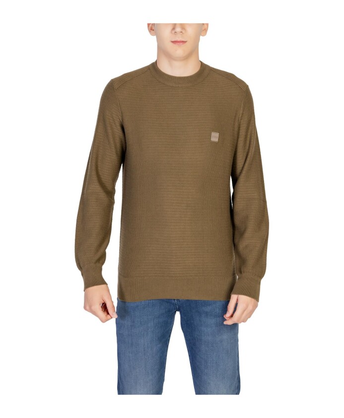 pull-vert-en-cachemire-et-coton-a-col-rond