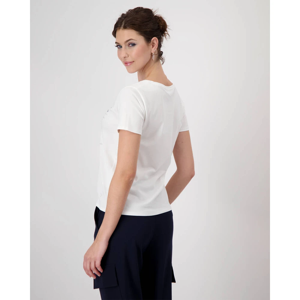 monari Casual T-shirt Beige Dames