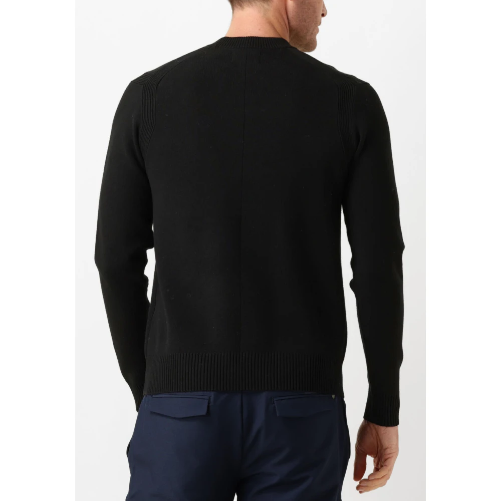 Dstrezzed Mock Neck Trui voor Heren Black Heren