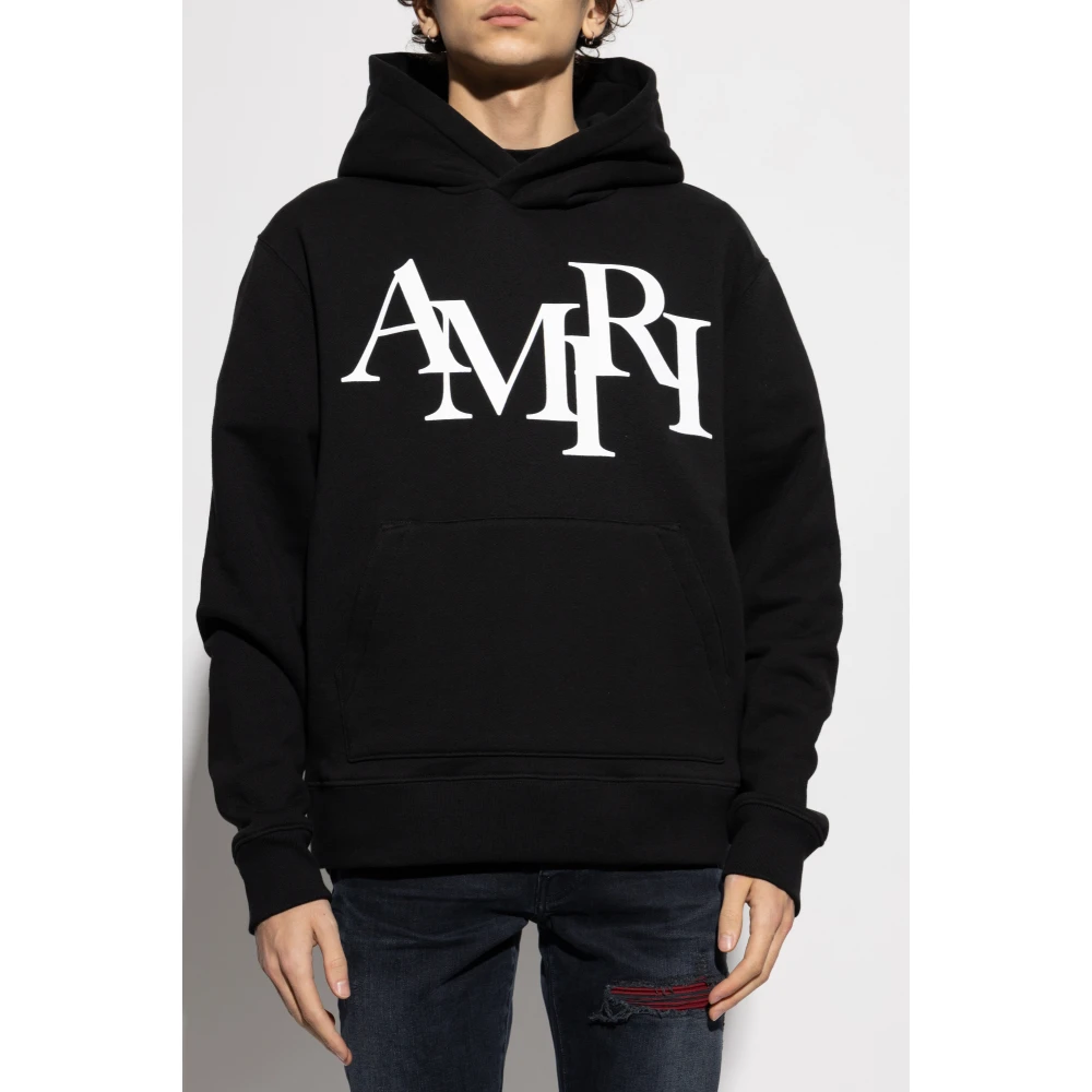 Amiri Hoodie Black Heren