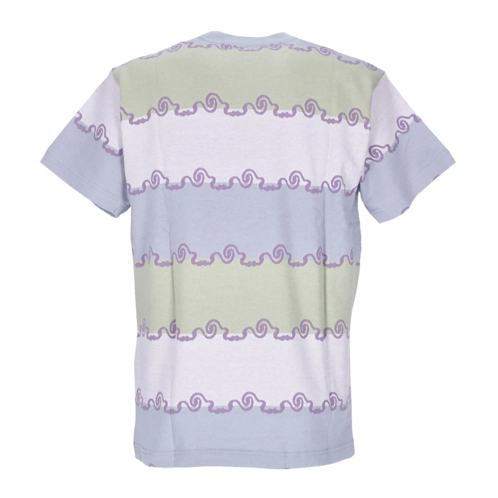 Obey Jacquard Zak Tee Opal Multi Multicolor Heren
