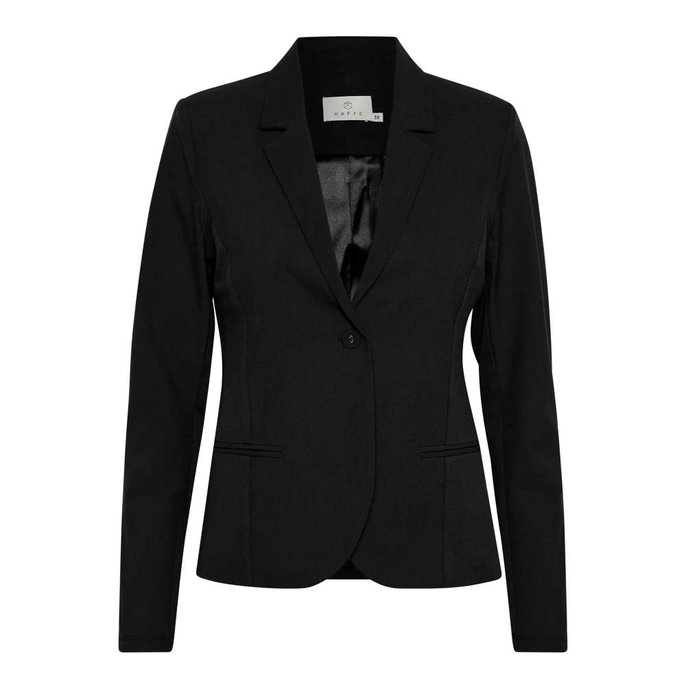 Kaffe Women's Black Blazers, 2XS, Stylish Jillian Blazer Deep