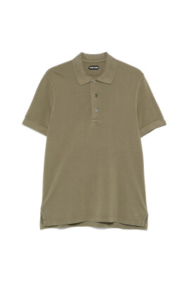olive-green-polo-collar-sweater