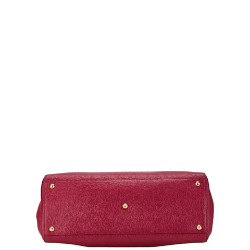 Fendi Vintage Pre-owned Leather fendi-bags Red Dames