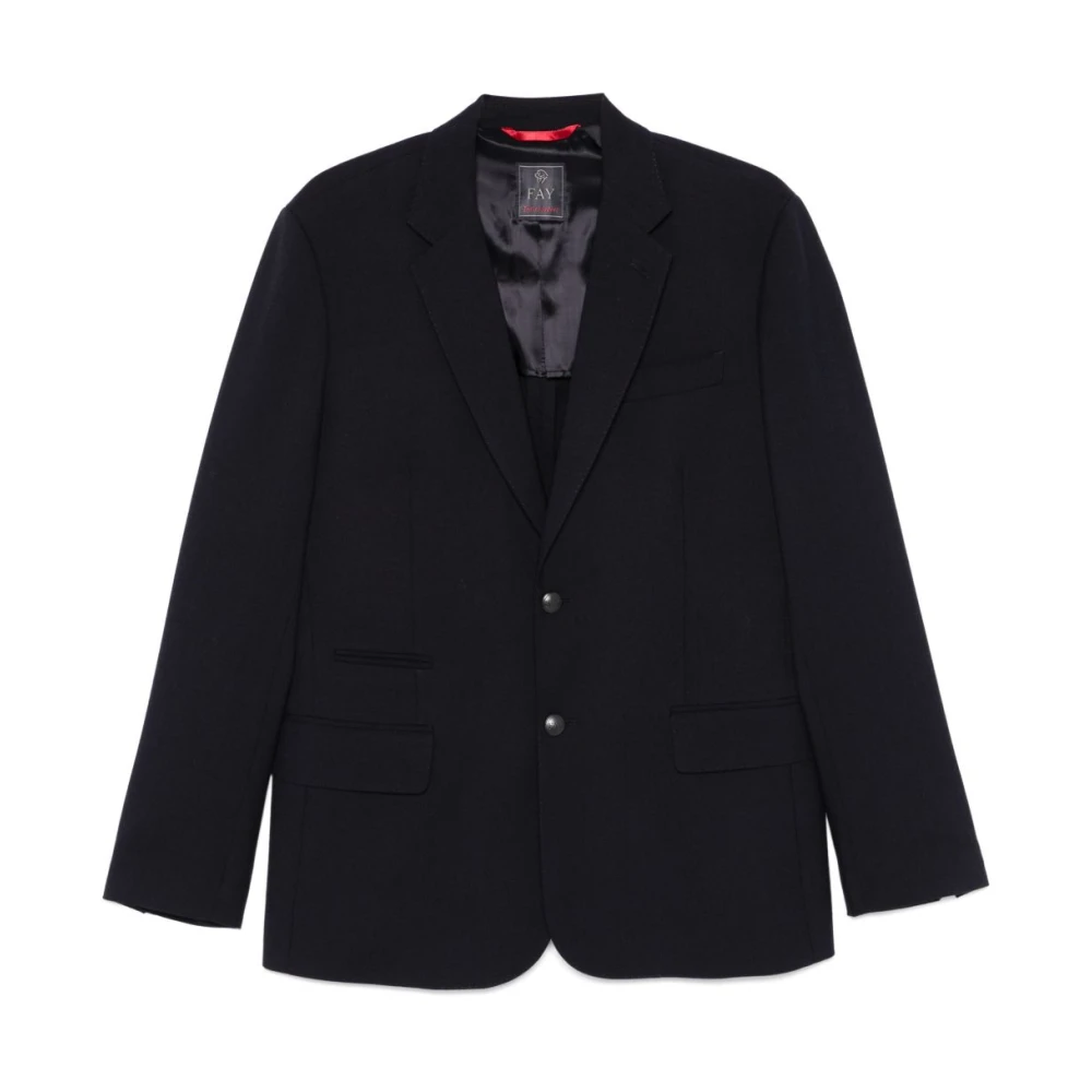 Fay - Jackets > Blazers - Black - Fay - Modalova