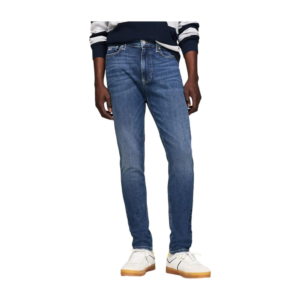 Tommy Hilfiger Moderne Skinny Jeans met Retro Touch Blue Heren