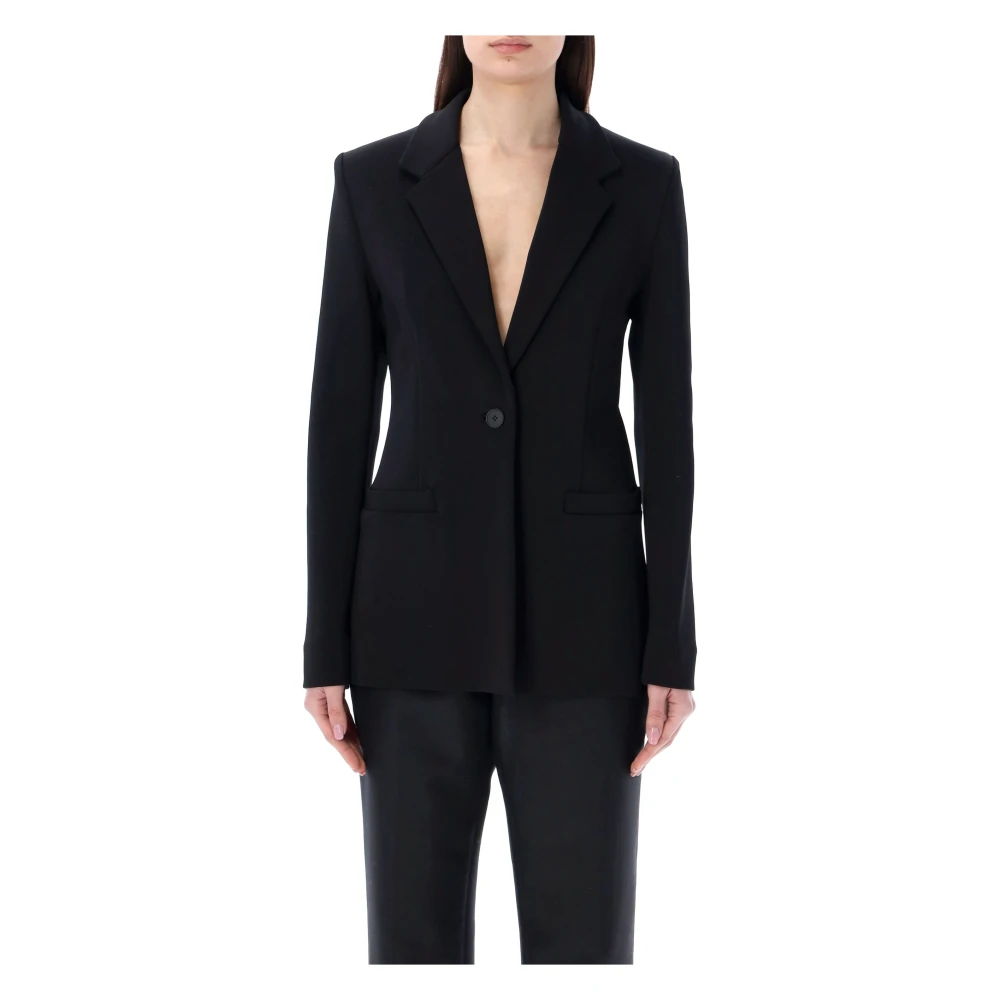 Givenchy Klassiek Enkelrijig Jasje Black Dames
