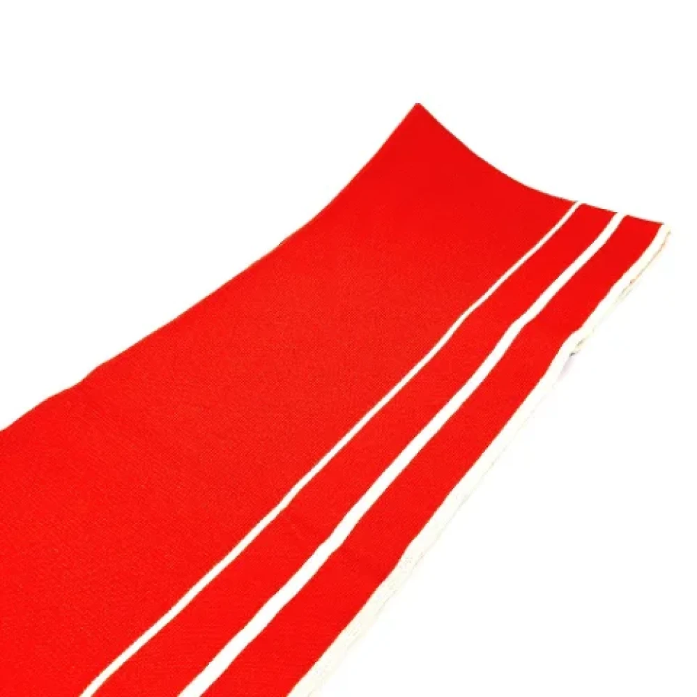 Louis Vuitton Vintage Pre-owned Cotton scarves Orange Dames