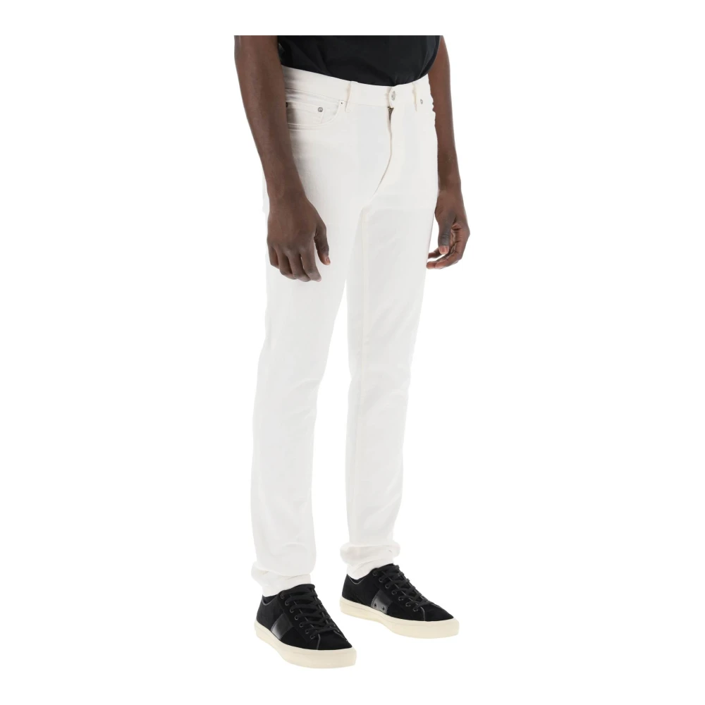 Ermenegildo Zegna Slim-fit Jeans White Heren