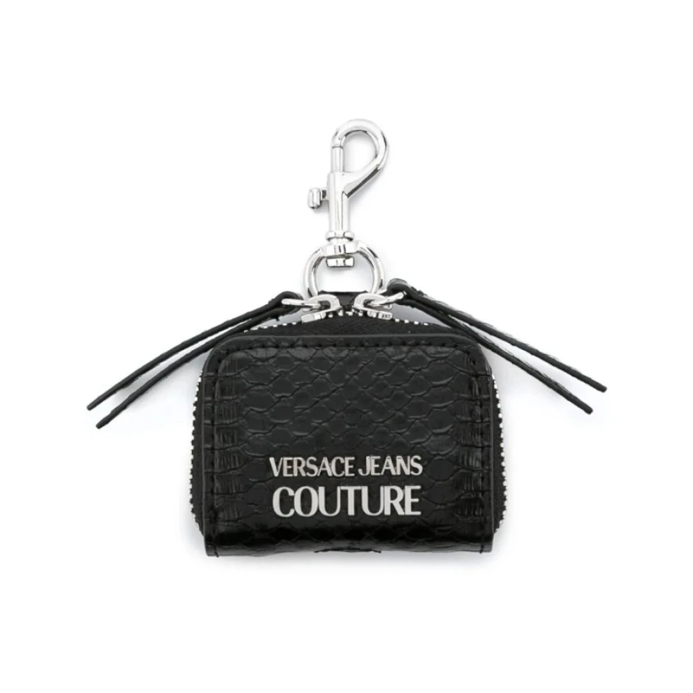 Versace Jeans Couture Women's Black Keychains, One Size, Wallets & Cardholders