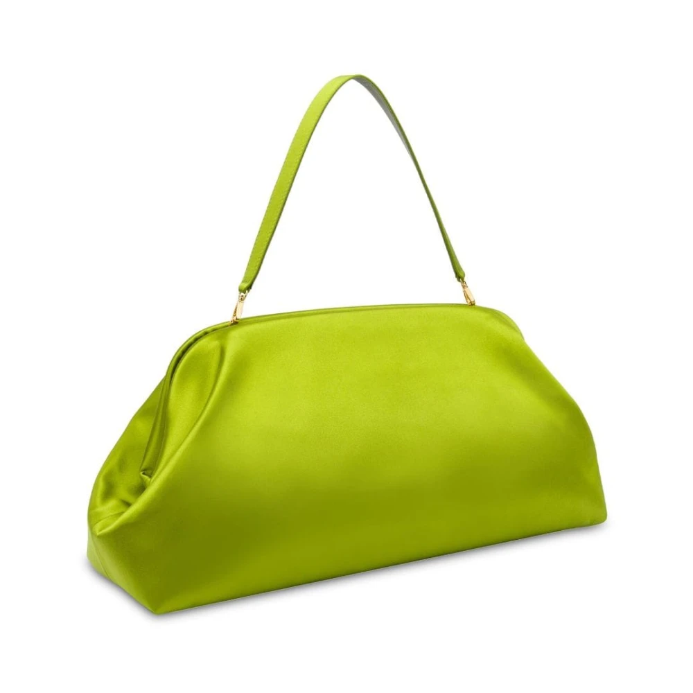 Philosophy di Lorenzo Serafini Groene Satijnen Gevouwen Handtas Green Dames
