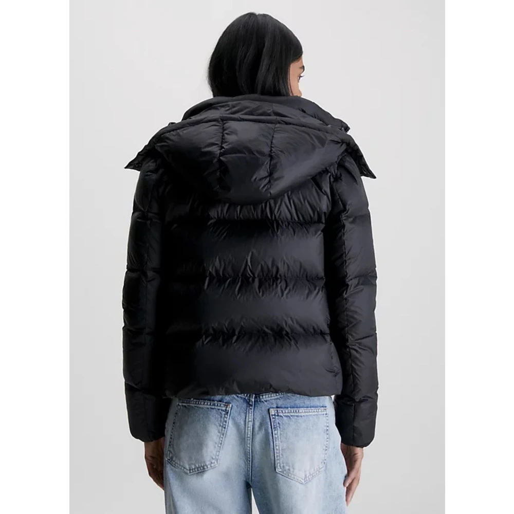 Calvin Klein Jeans Puffer Jas Black Dames