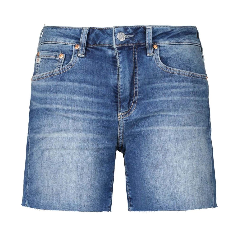 Adriano goldschmied Relaxed Fit Denim Shorts Blue Dames