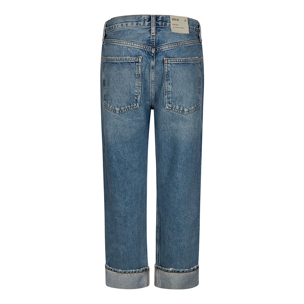 Agolde Klassieke Denim Jeans Blue Dames