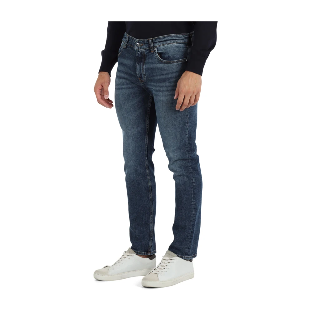 Boss Slim fit vijf-pocket jeans Delaware Blue Heren