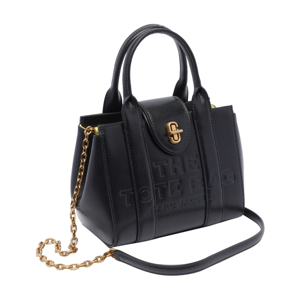 Marc Jacobs The Turnlock Crossbody Tote Tas Black Dames