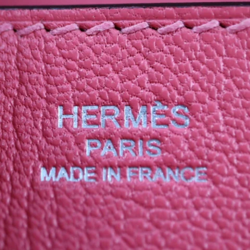 Hermès Vintage Pre-owned Fabric clutches Red Dames