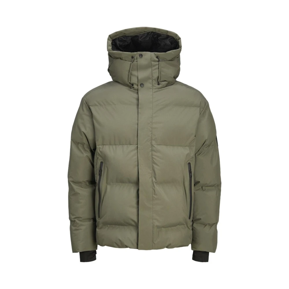 jack & jones Pufferjas Dusty Olive Groen Green Heren