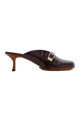Sue Heeled Mules
