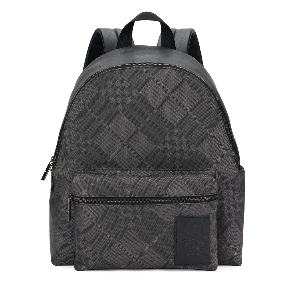 Burberry Men's Gray Chester Backpack - Backpacks - One Size - Bags