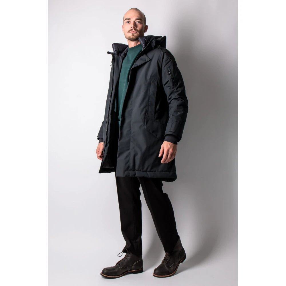 g-lab Epic Parka in Donkerblauw Blue Heren