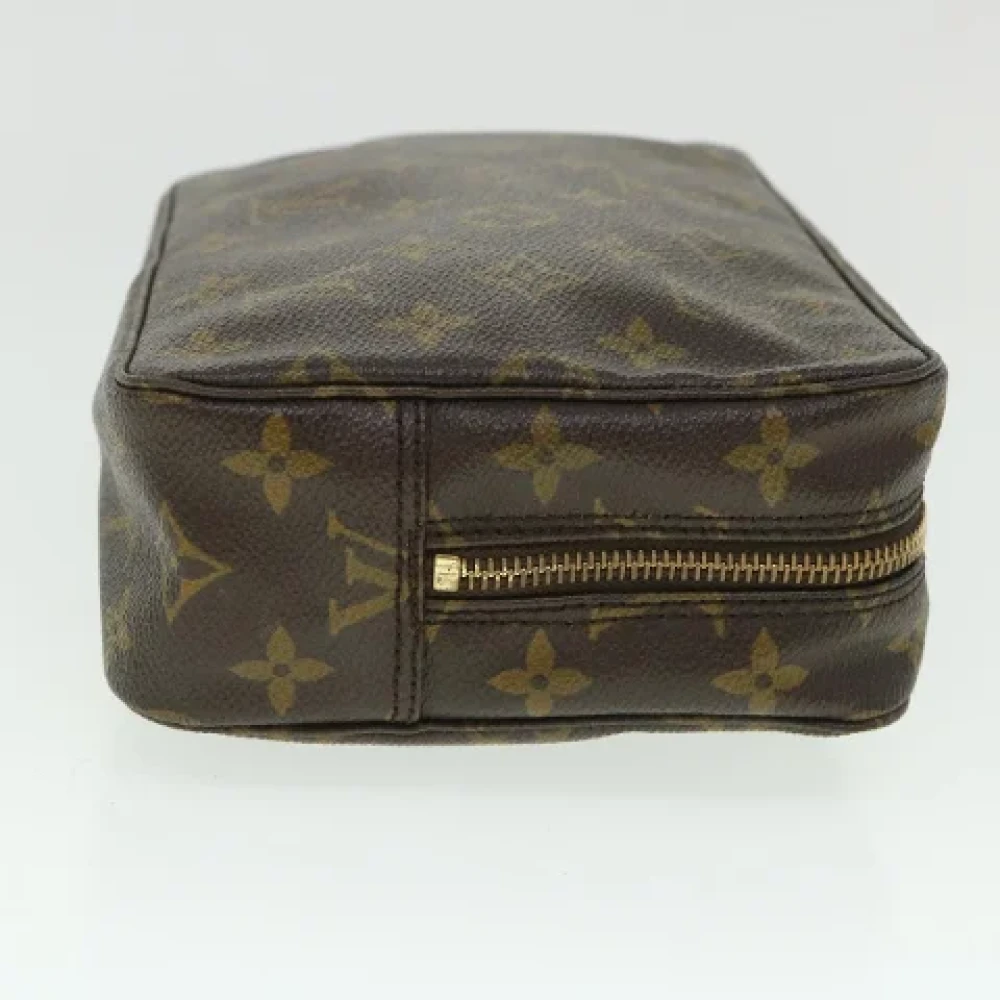 Louis Vuitton Vintage Pre-owned Canvas clutches Brown Dames