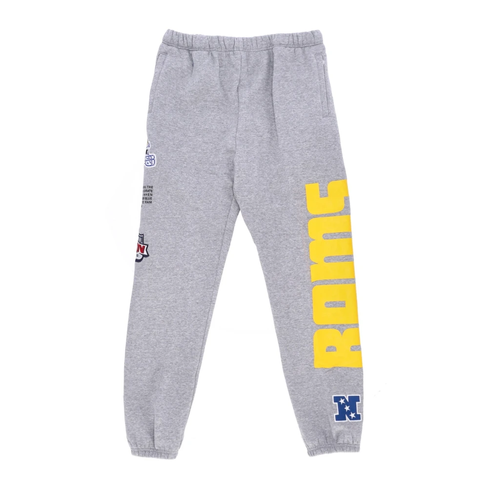 Mitchell & Ness Los Angeles Rams Fleece Trainingsbroek Gray Heren