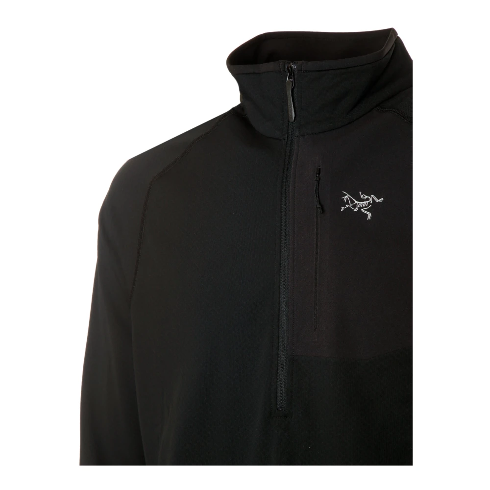 Arcteryx Fleece Jacket met Rits en Zakken Arc'teryx Black Heren