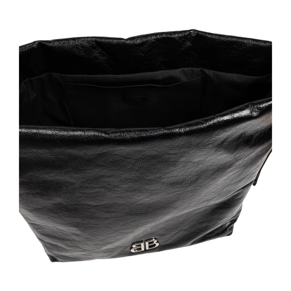 Balenciaga Schoudertas Monaco Groot Black Heren