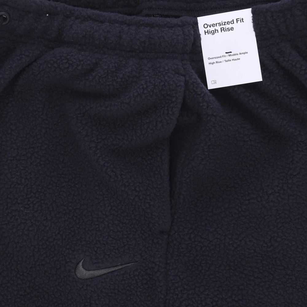 Nike Pluche Fleece Jogger Trainingspak Broek Black Dames