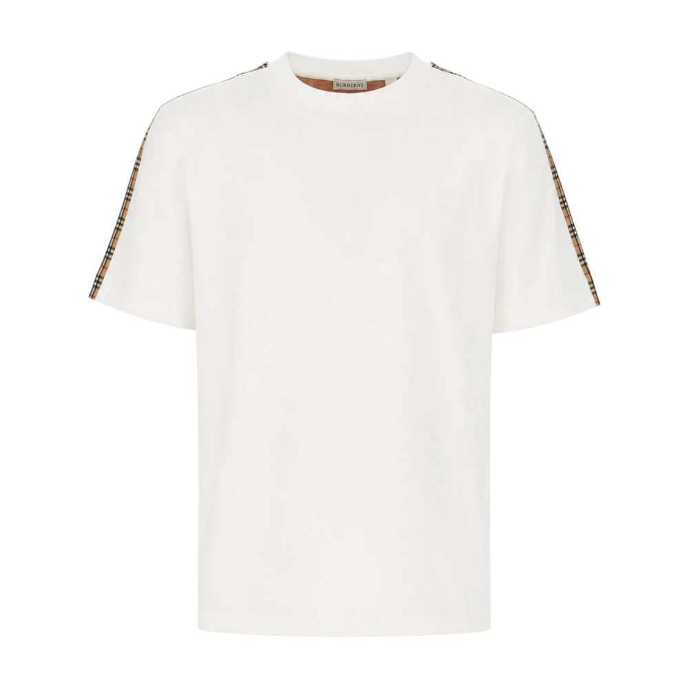 Burberry Uomo Bianco Top, S, New, - Immagine 3